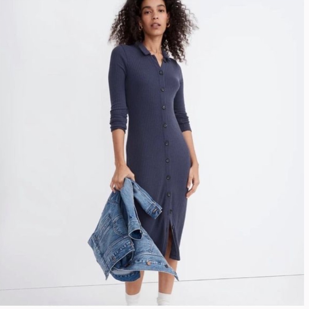 Madewell button down dress
